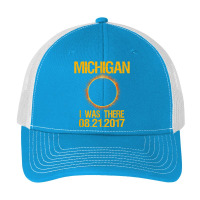 Michigan Total Solar Eclipse 2017 T Shirt Pa Trucker Cap | Artistshot