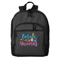 Believe N Unicorns T  Shirtbelieve în Unicorns T  Shirt Basic Backpack | Artistshot