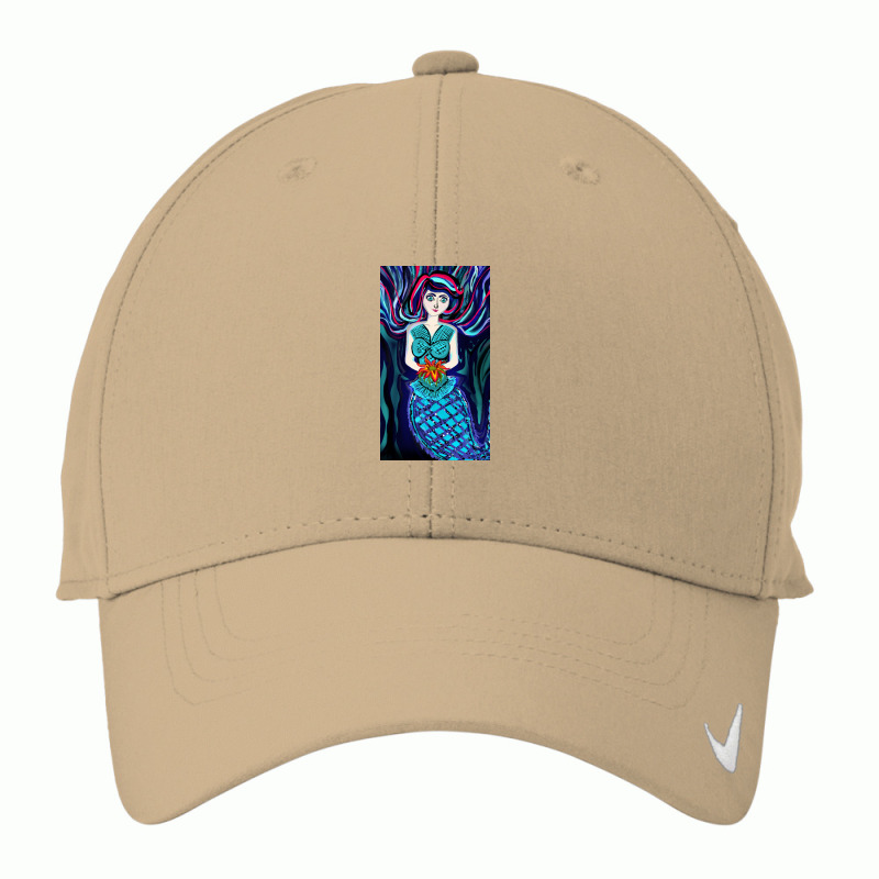 Mermaid Eyes Nike Dri-fit Cap | Artistshot