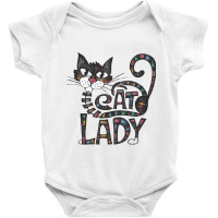 Crazy Cat Lady(2) Baby Bodysuit | Artistshot