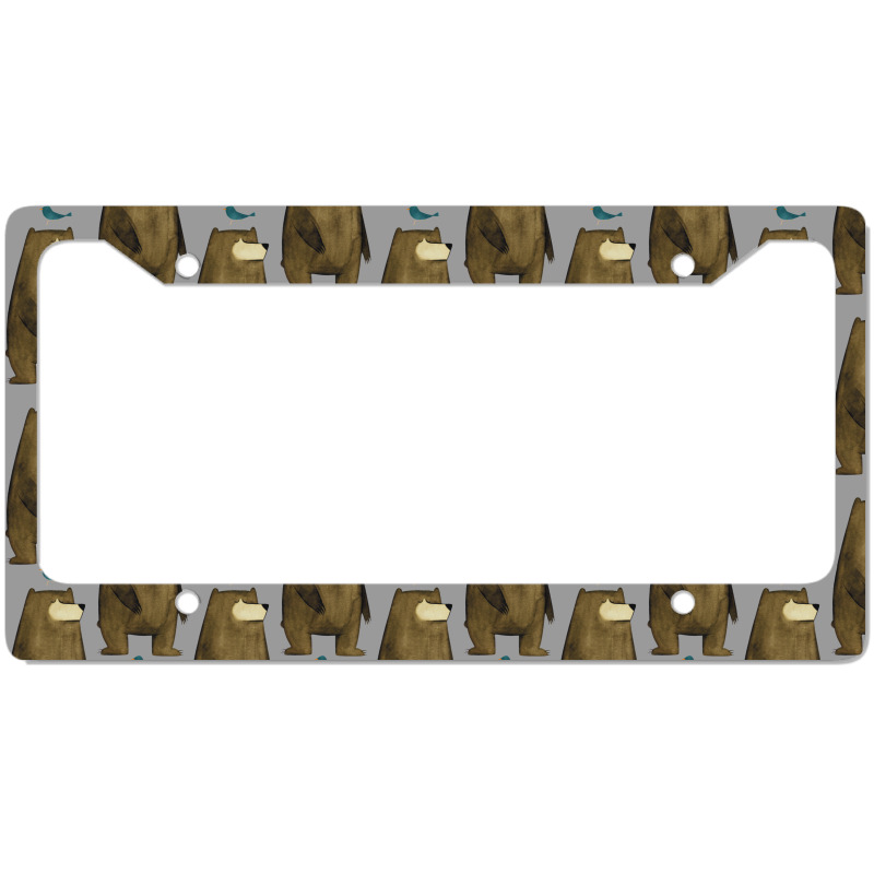 If You Think Im Awesome Meet My Twin Brother' License Plate Frame | Artistshot