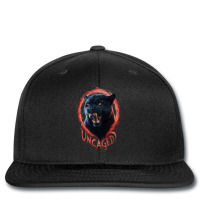 Panther Black Printed Hat | Artistshot