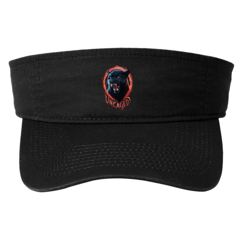 Panther Black Fashion Visor by Charity Aduset | Artistshot