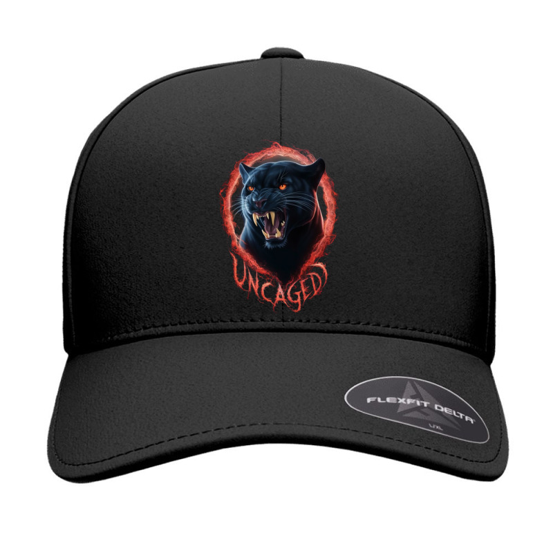 Panther Black Seamless Cap by Charity Aduset | Artistshot