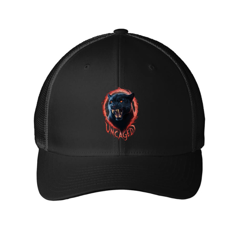 Panther Black Mesh cap by Charity Aduset | Artistshot