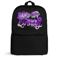 Purple Its My Birthday Backpack | Artistshot