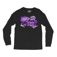 Purple Its My Birthday Long Sleeve Shirts | Artistshot