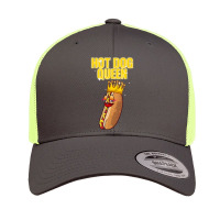 Funny Hot Dog For Women Girls Grilled Wiener Sausage Buns T Shirt Retro Trucker Cap | Artistshot