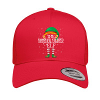 Family Matching Group Christmas The Biomedical Engineer Elf T Shirt Retro Trucker Cap | Artistshot