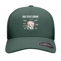 Radiologic Technologist Rad Tech Brain Radiology T Shirt Seamless Cap | Artistshot