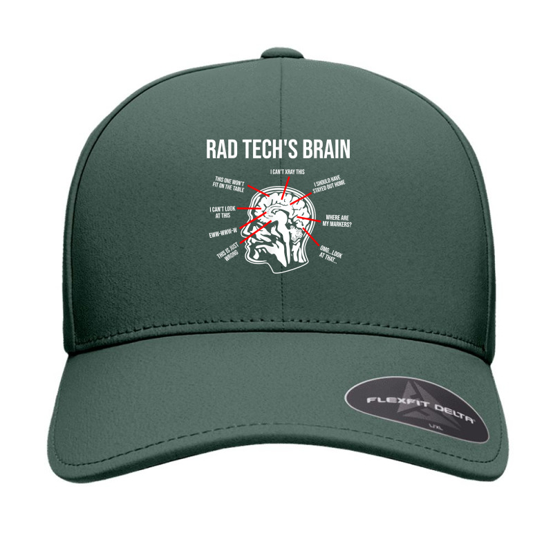 Radiologic Technologist Rad Tech Brain Radiology T Shirt Seamless Cap by walkersnoelan | Artistshot