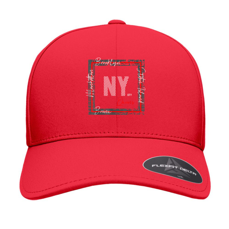 Ny Brooklyn Staten Island Manhattan Bronx Queens T Shirt Seamless Cap by BrunkeMiaysia | Artistshot