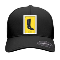 La Bota Lottery Card Gift The Boot Card Mexican Lottery T Shirt Seamless Cap | Artistshot