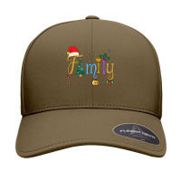 Family Letters Christmas Style Love My Family Christmas Seamless Cap | Artistshot