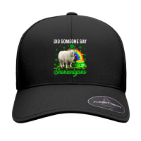 Did Someone Say Shenanigans Happy Patricks Day Sheep 240 Seamless Cap | Artistshot