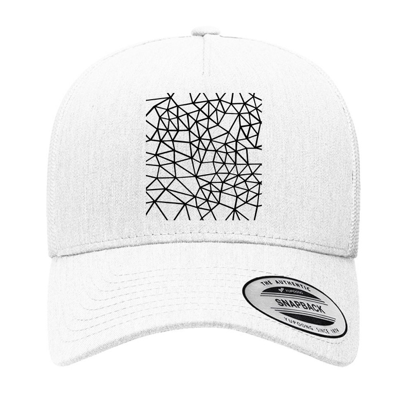 Geometric T  Shirt Segment White T  Shirt Yupoong Trucker Cap by giraffeleopard | Artistshot