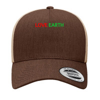 Love Earth Activist Conservationist Ecologist Green Thinking Long Slee Yupoong Trucker Cap | Artistshot