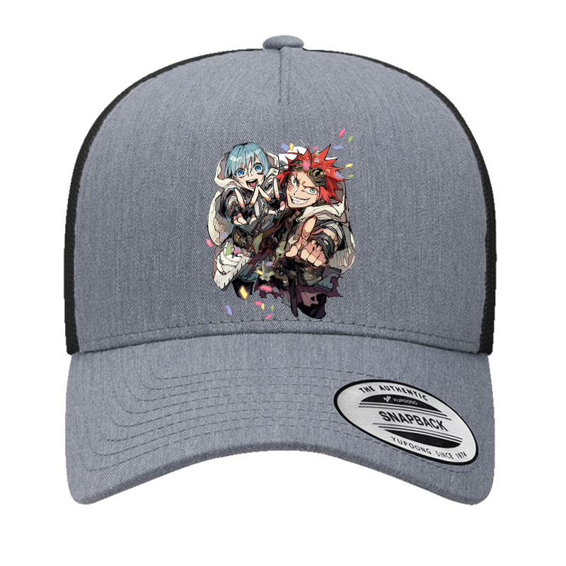 Graphic Picture  Light Novel Mens Funny Yupoong Trucker Cap by Foxy-Shop | Artistshot