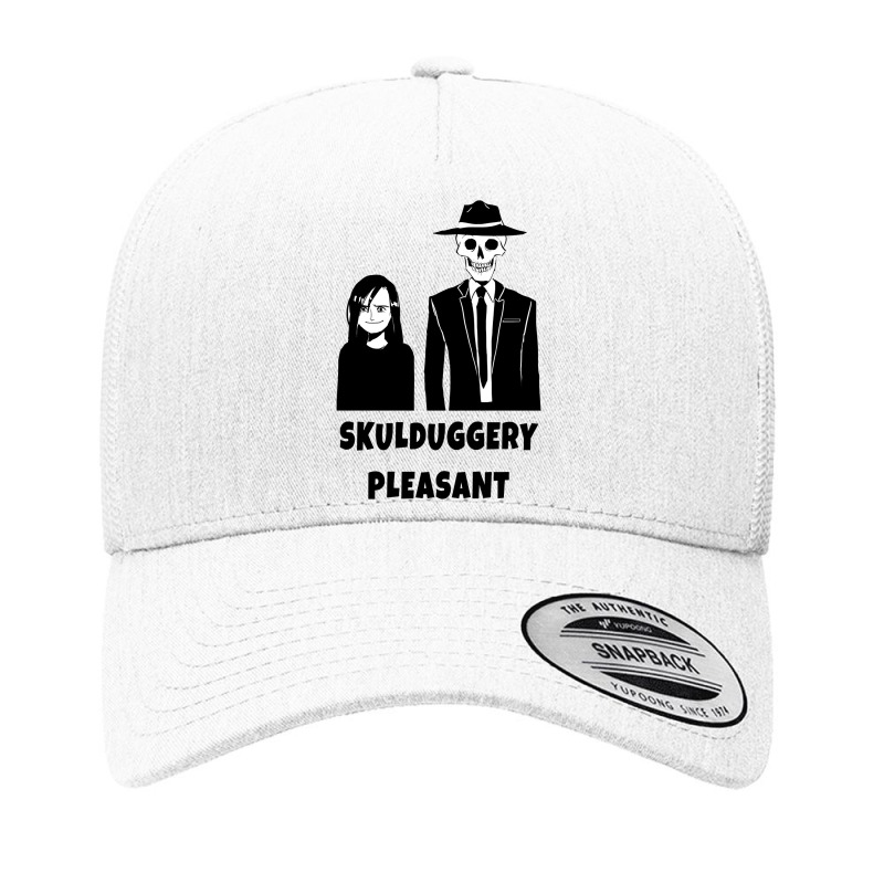 Poster Skulduggery Mens Best Vintage Yupoong Trucker Cap by ArtistConner | Artistshot