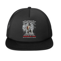 Jesus Christ Christian Im A Warrior Of God The Lord Jesus Is My Comman Foam Snapback Hat | Artistshot