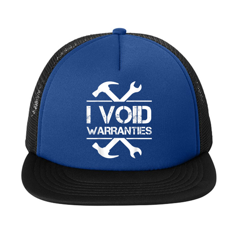 Mechanic I Void Warranties Car Mechanic 731 Foam Snapback hat by criticizematter | Artistshot