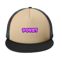 Cool,doubt,design,fluffy Foam Snapback Hat | Artistshot