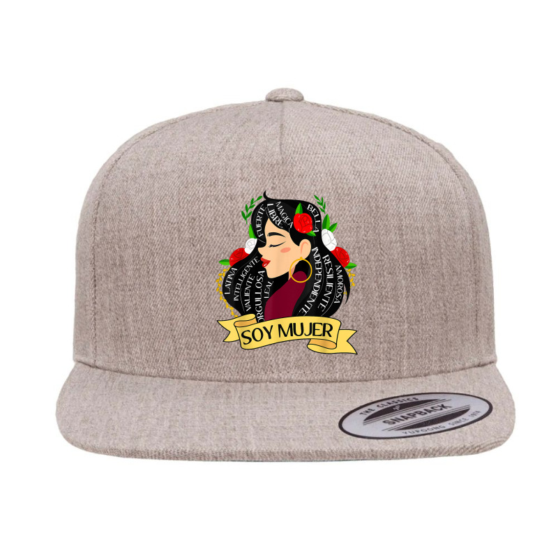 Soy Mujer Latina Fuerte Independiente Chingona Mujer Latina T Shirt 5 panel snapback cap by farronpoppo | Artistshot