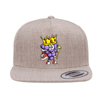 Winemaker Wine Lover Wine Drinker Grape With Crown T Shirt 5 Panel Snapback Cap | Artistshot