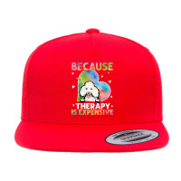 Poodle Lover Dog Because Therapy Is Expensive Poodle 401 Poodles 5 Panel Snapback Cap | Artistshot