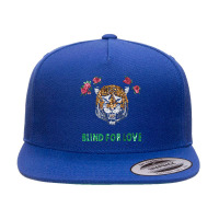 Ts Blind For Love Tiger [tb]02 Fix 5 Panel Snapback Cap | Artistshot