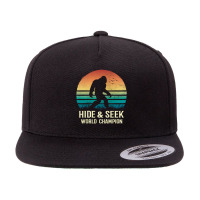 Hide And Seek World Champion Bigfoot Believer Long Sleeve T Shirt 5 Panel Snapback Cap | Artistshot