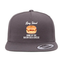 Long Island New York Bacon Egg And Cheese T Shirt 5 Panel Snapback Cap | Artistshot