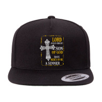 Jesus Prayer   Eastern Orthodox & Catholic Christian Faith T Shirt 5 Panel Snapback Cap | Artistshot