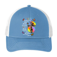 Sunflower Jesus Cross Butterfly I Can Imagine Christian Gift Pa Trucker Cap | Artistshot