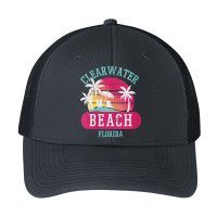 Womens Retro Cool Clearwater Beach Original Florida Sunset Beaches V N Pa Trucker Cap | Artistshot