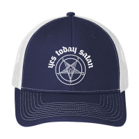 Yes Today Satan Pa Trucker Cap | Artistshot