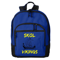 Skol Vikings Minnesota Shirt Basic Backpack | Artistshot