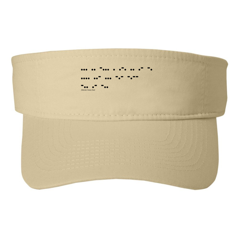 Siberian Husky Dad Fashion Visor by DesignandBorrow | Artistshot