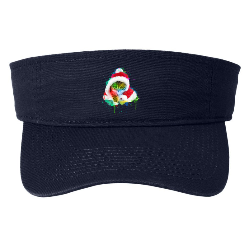 Merry Christmas Cat Fashion Visor | Artistshot