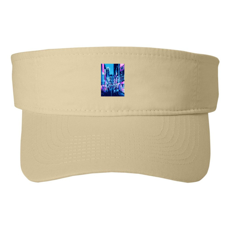 Tokyo Neon Night Synthwave Fashion Visor by Jeff_Nugroho | Artistshot