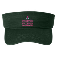 Vaccinated X 4    Vaccinated Fashion Visor | Artistshot