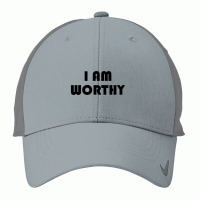 I Am Worthy Nike Dri-fit Cap | Artistshot