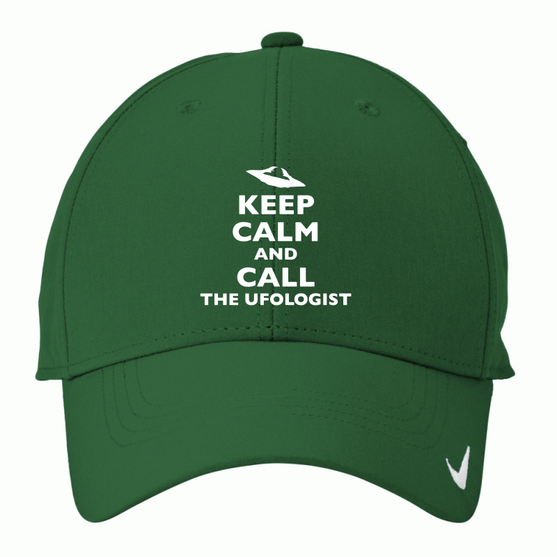 Keep Calm And Call The Ufologist Nike Dri-FIT Cap by Cool Design | Artistshot