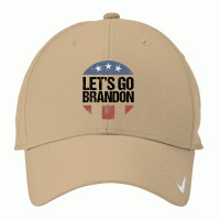 Let's Go Brandon Funny Nike Dri-fit Cap | Artistshot