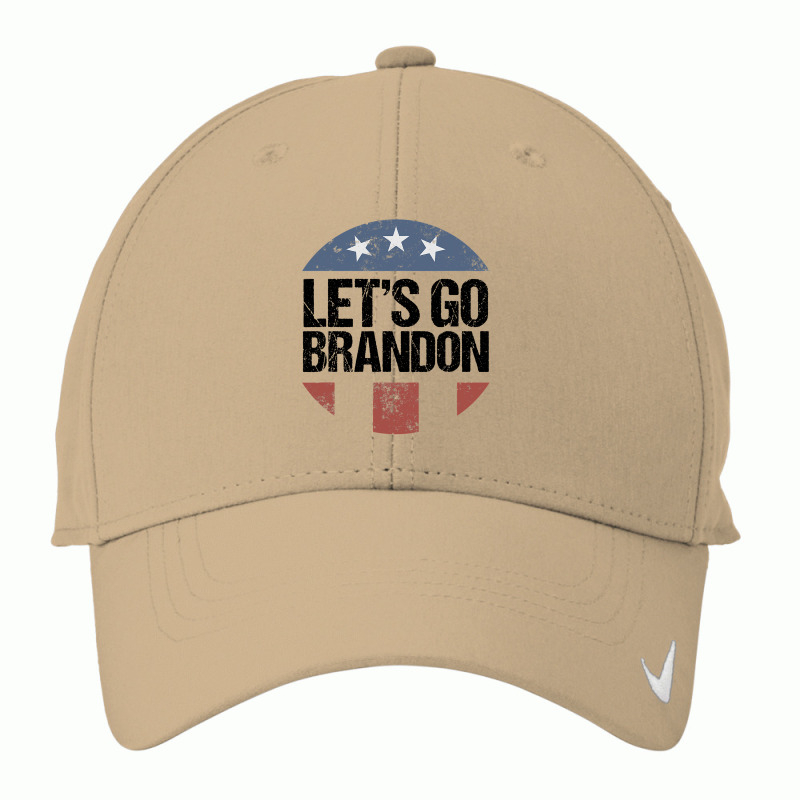 Let's Go Brandon Funny Nike Dri-fit Cap | Artistshot