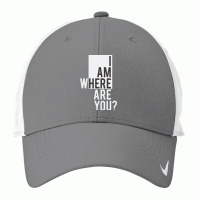 I Am  Where Are You Nike Dri-fit Cap | Artistshot