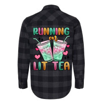 Running On Lit Tea Flannel Shirt | Artistshot