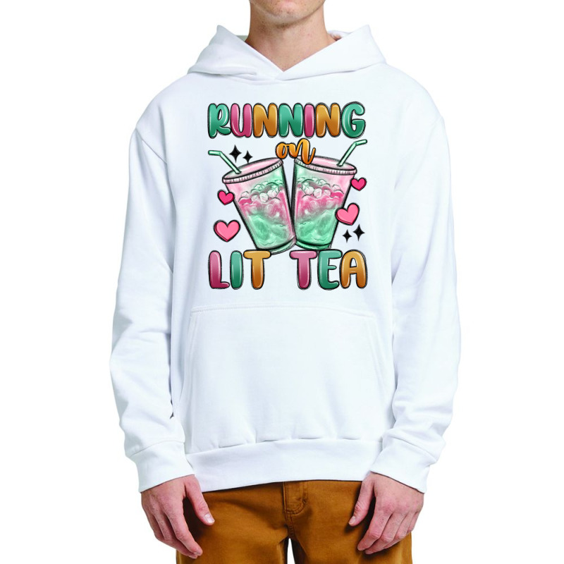 Running On Lit Tea Urban Pullover Hoodie | Artistshot