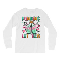 Running On Lit Tea Long Sleeve Shirts | Artistshot