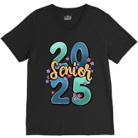 Senior 2025 V-neck Tee | Artistshot